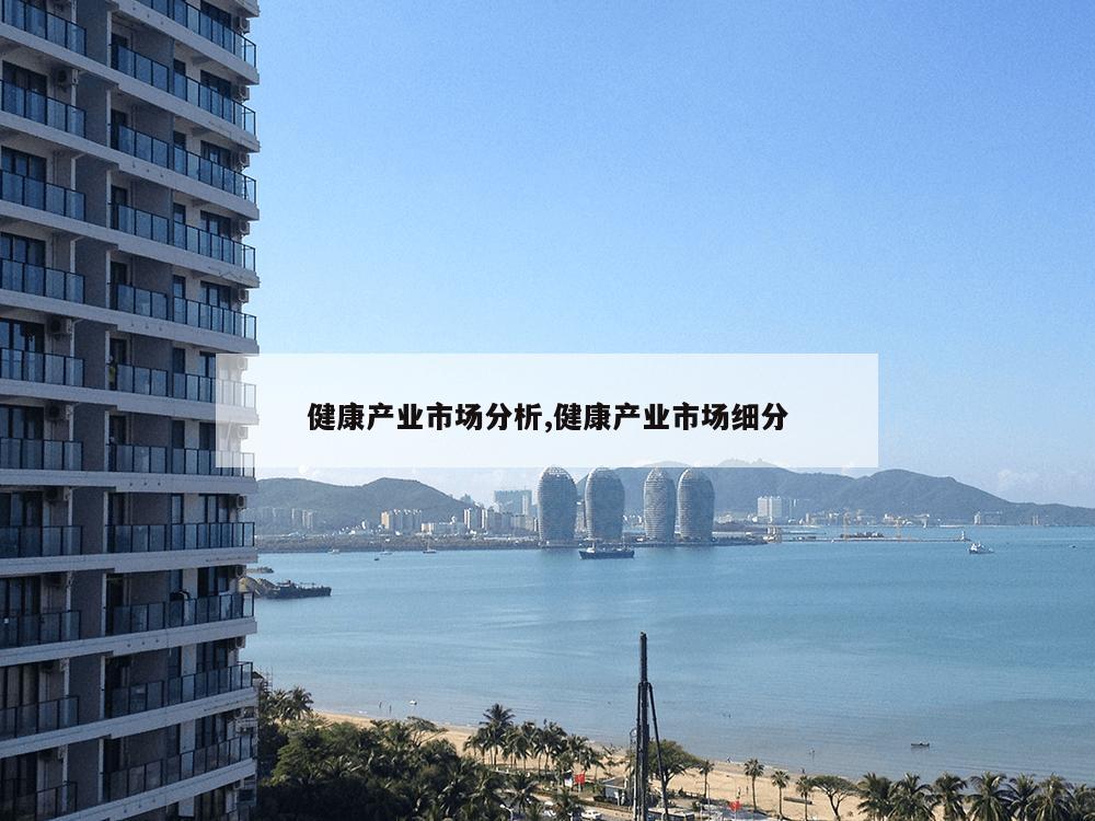 健康产业市场分析,健康产业市场细分