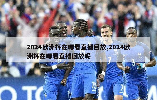 2024欧洲杯在哪看直播回放,2024欧洲杯在哪看直播回放呢