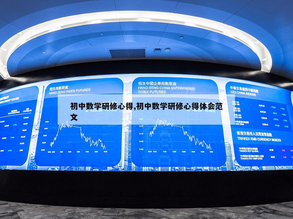 初中数学研修心得,初中数学研修心得体会范文