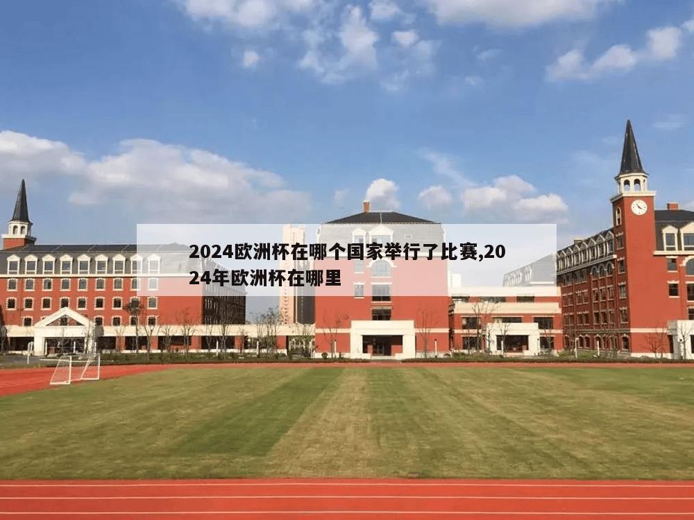 2024欧洲杯在哪个国家举行了比赛,2024年欧洲杯在哪里