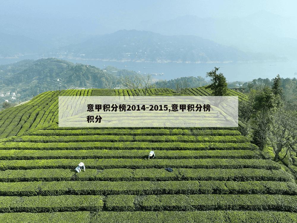 意甲积分榜2014-2015,意甲积分榜积分