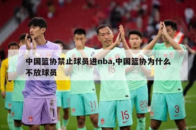 中国篮协禁止球员进nba,中国篮协为什么不放球员